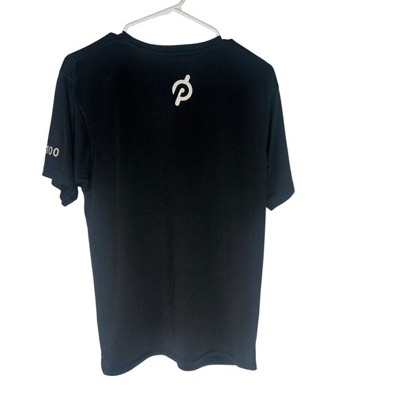 Peloton Reach 100 Classic Short Sleeve Tee Unisex Size Small Black & White - EUC - Picture 4 of 4